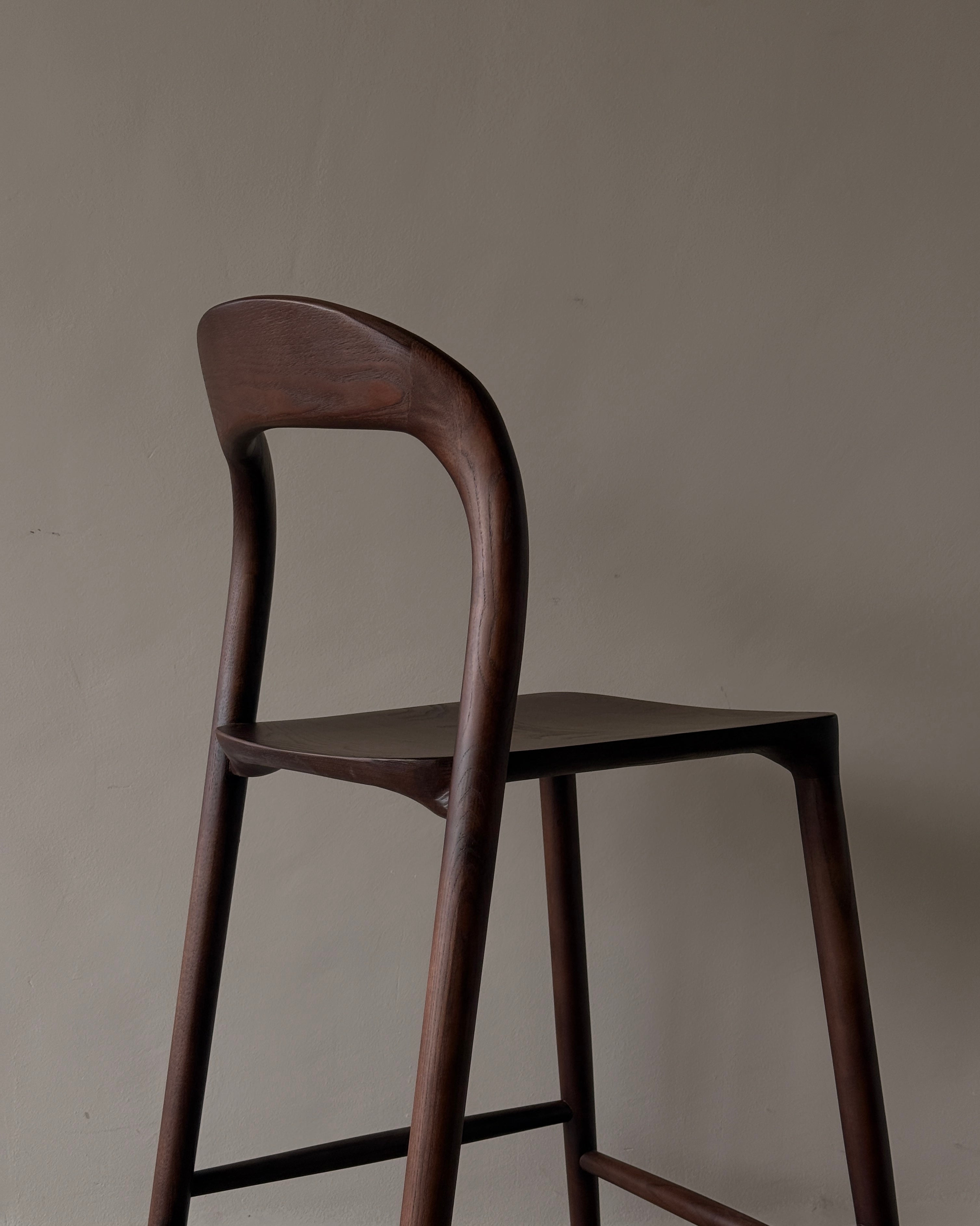 Ami barkruk - Houten zitting
