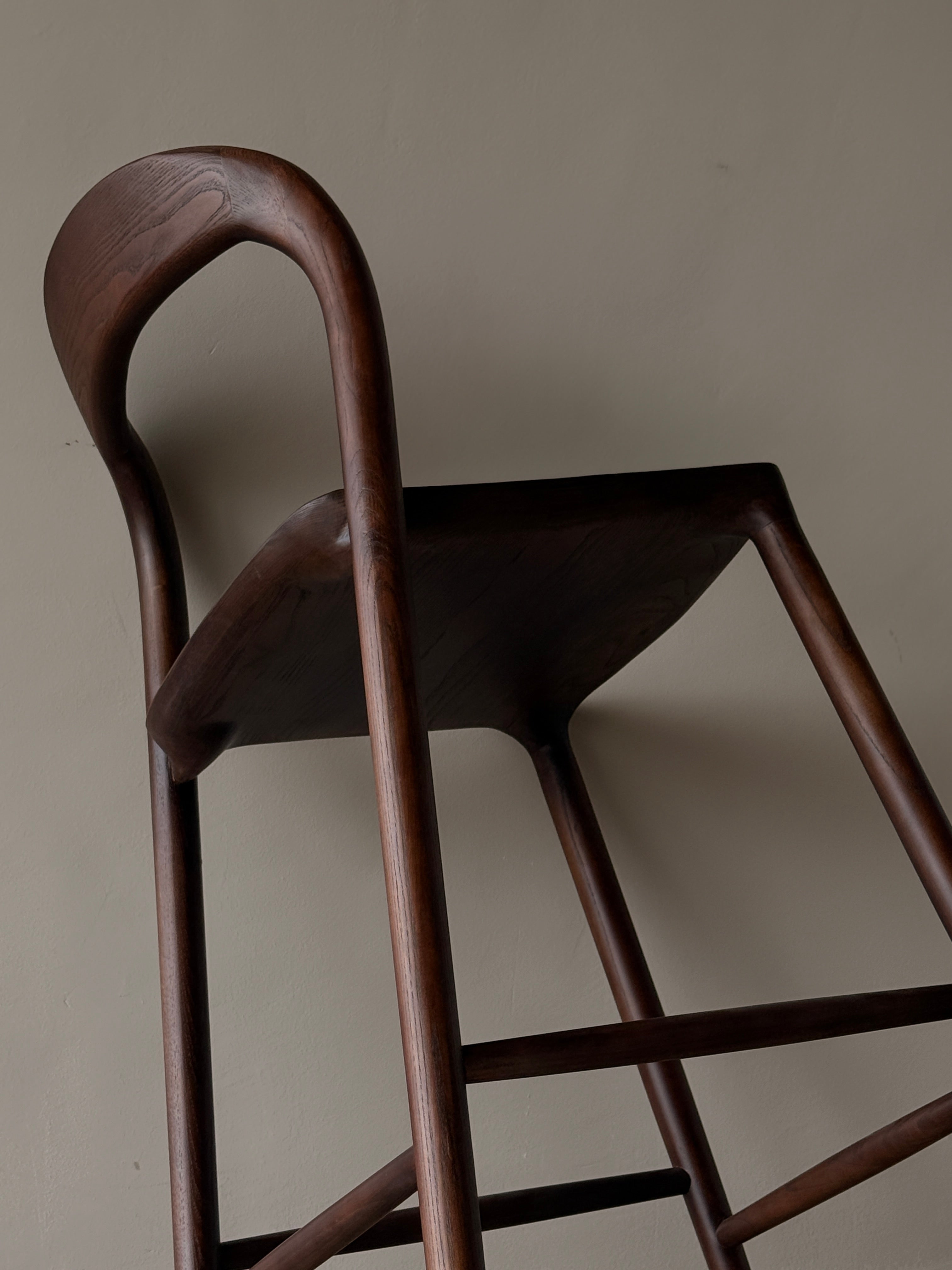 Ami barkruk - Houten zitting