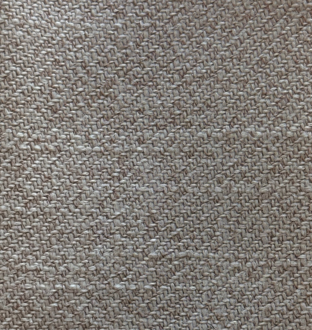 Natural linnen bekleding close-up