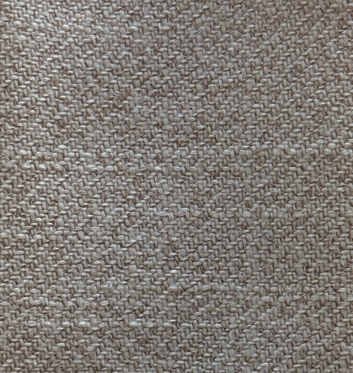 Natural linnen bekleding close-up