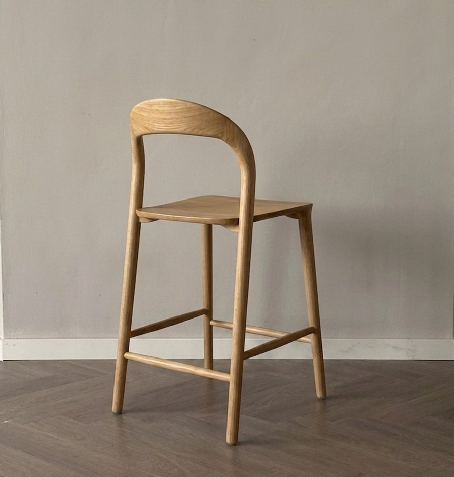 Ami barkruk - Houten zitting