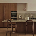 Ami barkruk - Houten zitting