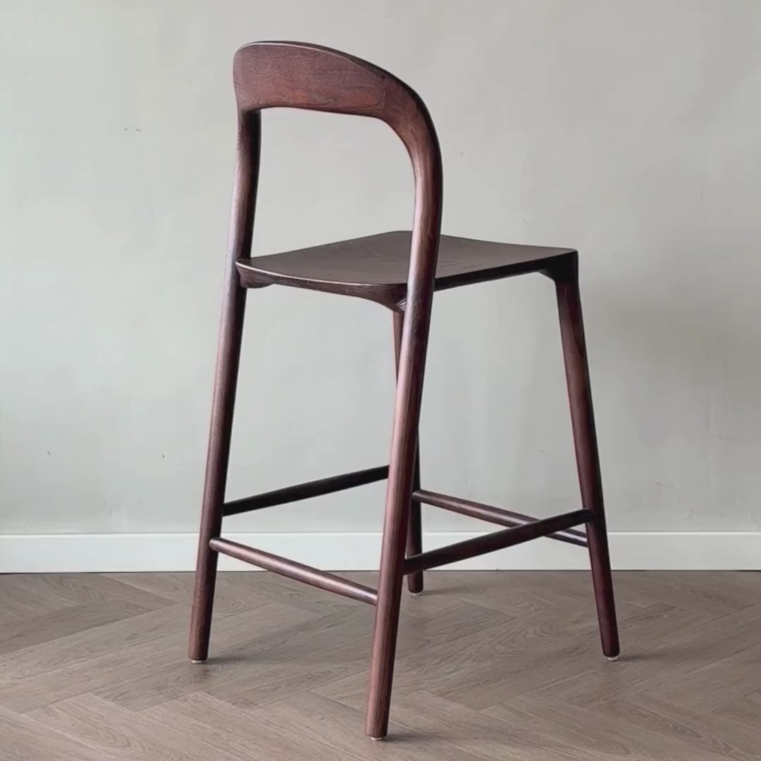 Ami barkruk - Houten zitting