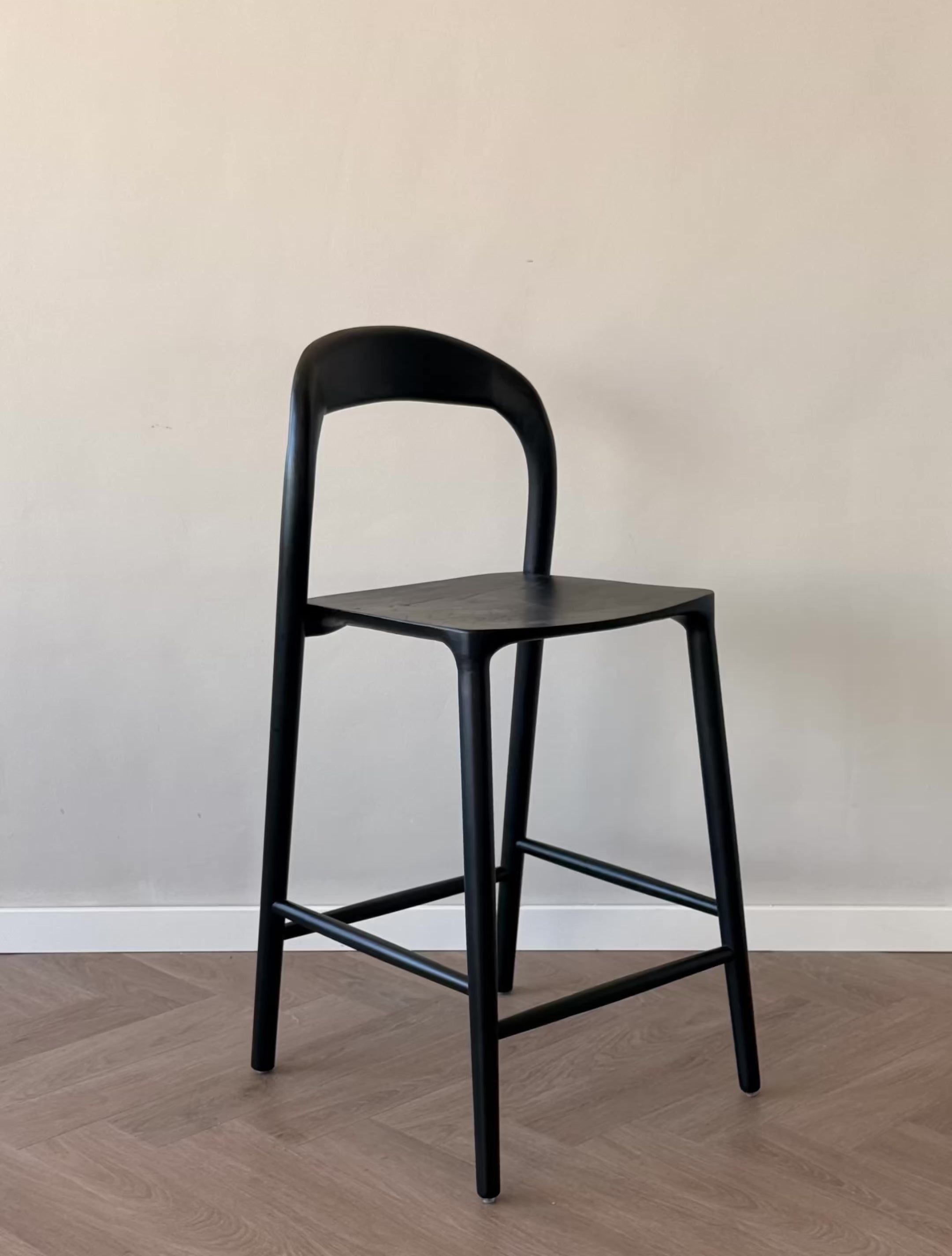 Ami barkruk - Houten zitting